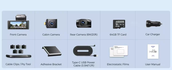 دوربین ثبت وقایع M550 MAX